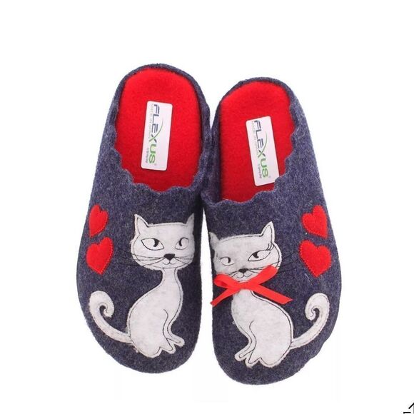 Spring Step, Flexis Penelopie Indoor Outdoor Slipper, Woman’s, Navy, 40/9, NWT - Picture 1 of 13